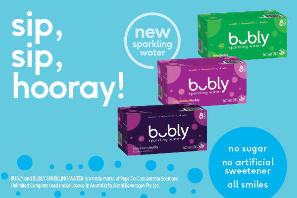 Sip, Sip, Hooray! Introducing&#8230; Bubly!