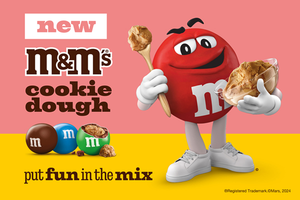 New M&#038;M&#8217;s Cookie Dough &#8211; put fun in the mix