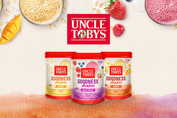 NEW Uncle Tobys Goodness Shakes!