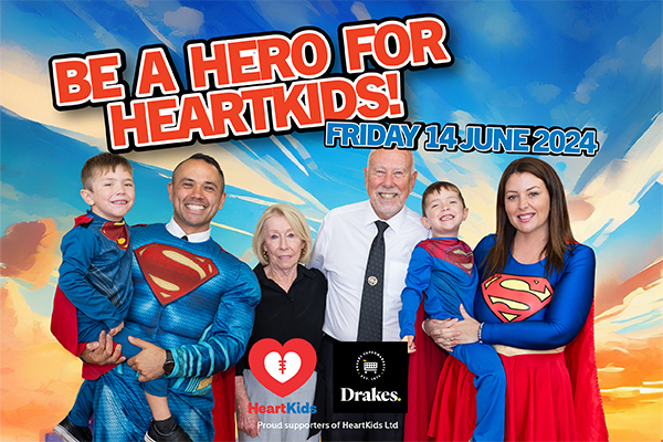 Superheroes, HeartKids need your superpowers!