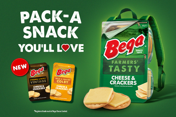 Pack-a-snack you&#8217;ll love with Bega!