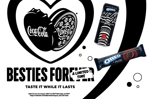 Oreo x Coca-Cola = besties!