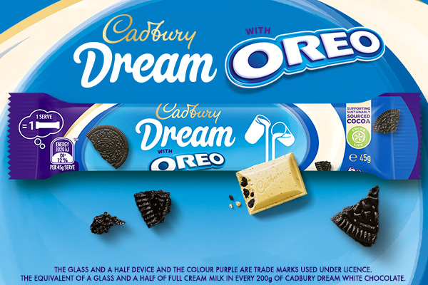 Cadbury Dream Oreo bar is back!