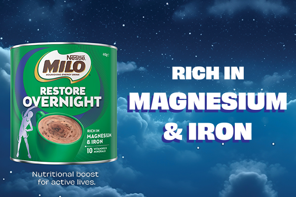 MILO® RESTORE OVERNIGHT