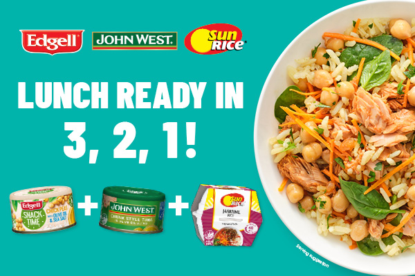 Lunch ready in 3,2,1!