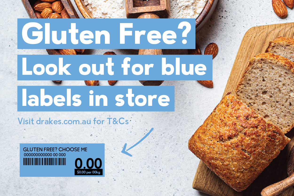 Gluten Free Blue Tickets