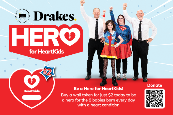 Be a hero today with HeartKids.