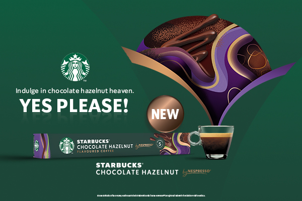 New Starbucks Chocolate Hazelnut